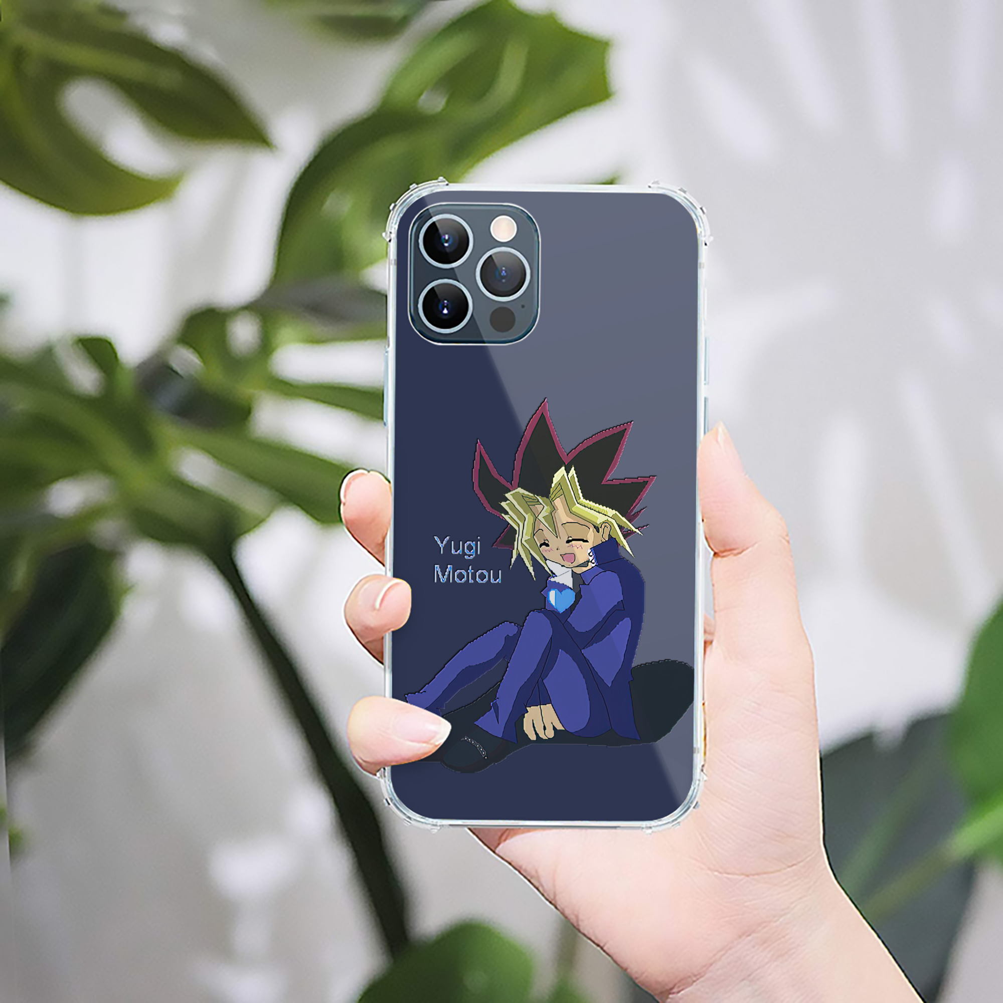 （画像用） 遊☆戯☆王 Yu-Gi-Oh! 【iPhone 12シリーズ対応】透明スマホケース（クリアソフトケース）